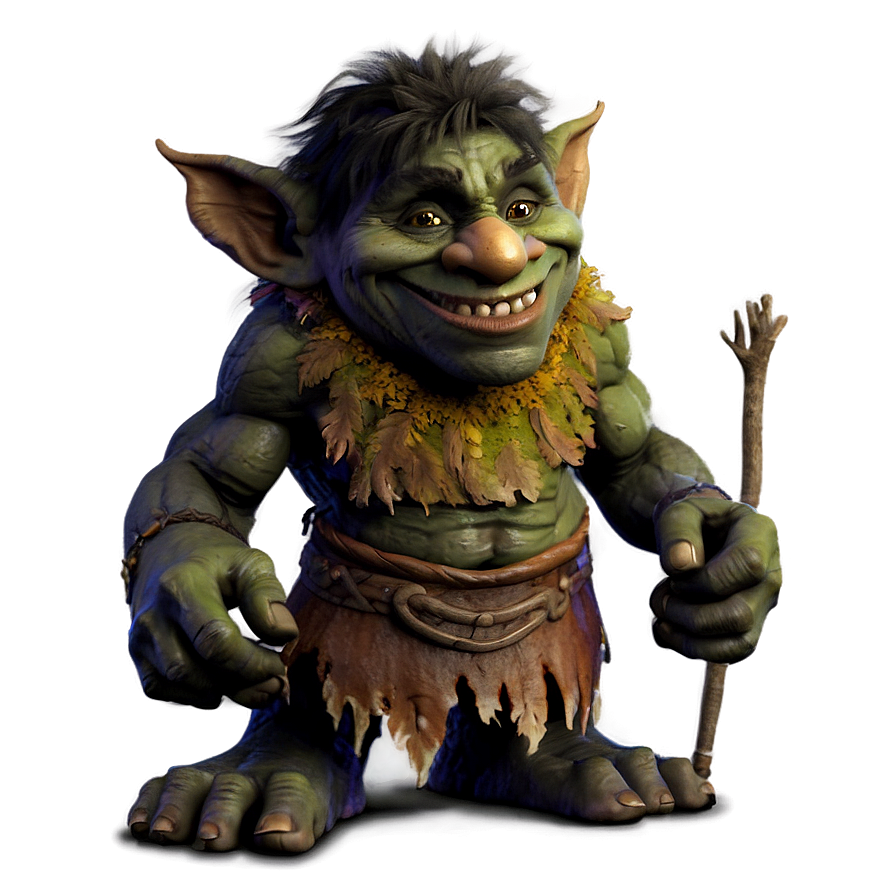 Enchanted Forest Troll Png Pjf74 PNG Image