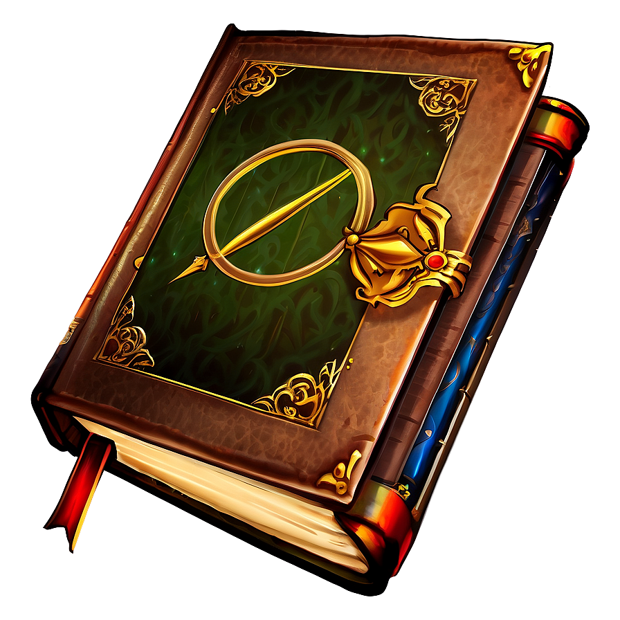 Enchanted Magical Spellbook Png Kbn PNG Image