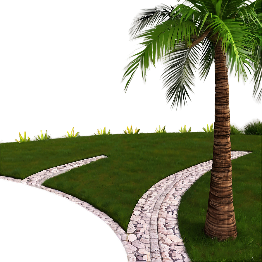 Enchanted Palmera Pathway Png Www87 PNG Image