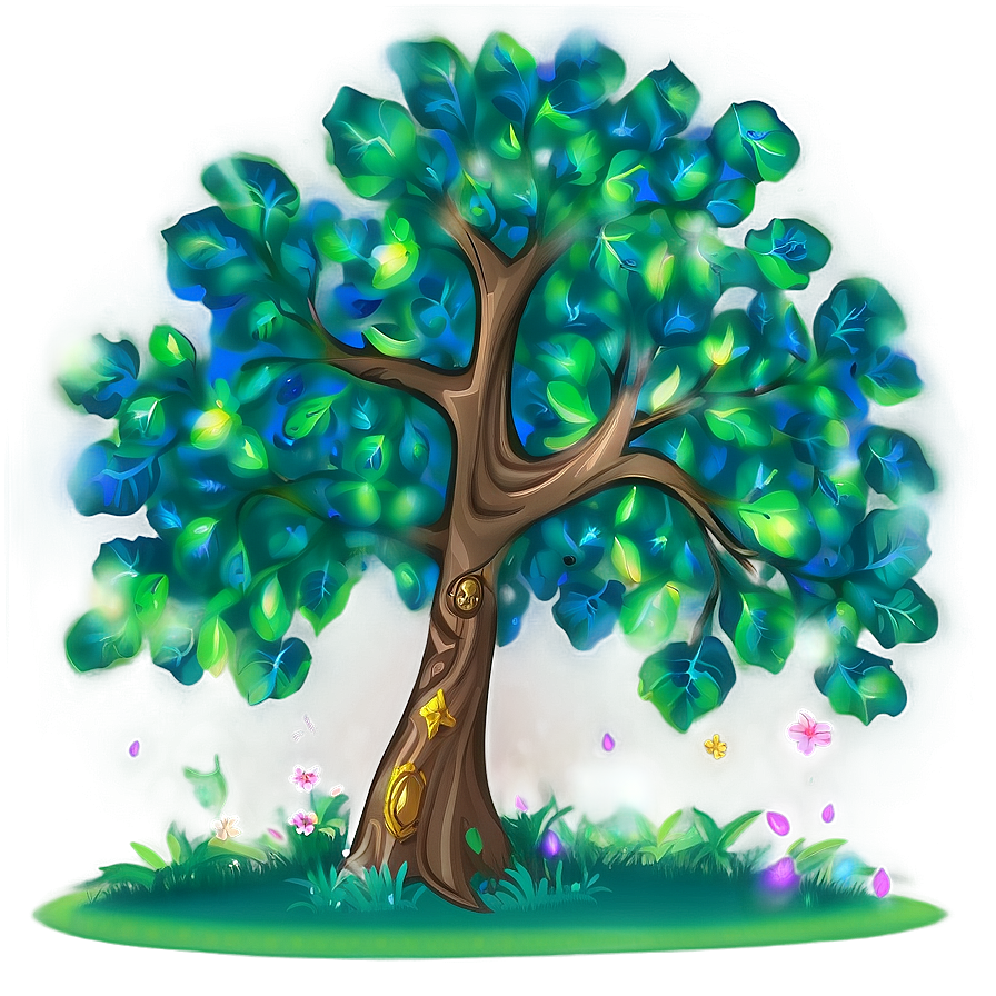 Enchanted Tree Design Png Mvk PNG Image