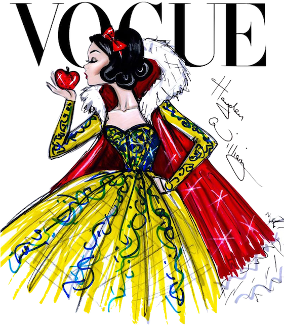 Enchanted Vogue Snow White PNG Image