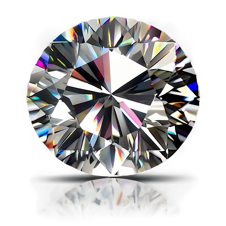 Enchanting Round Diamond Png 5 PNG Image