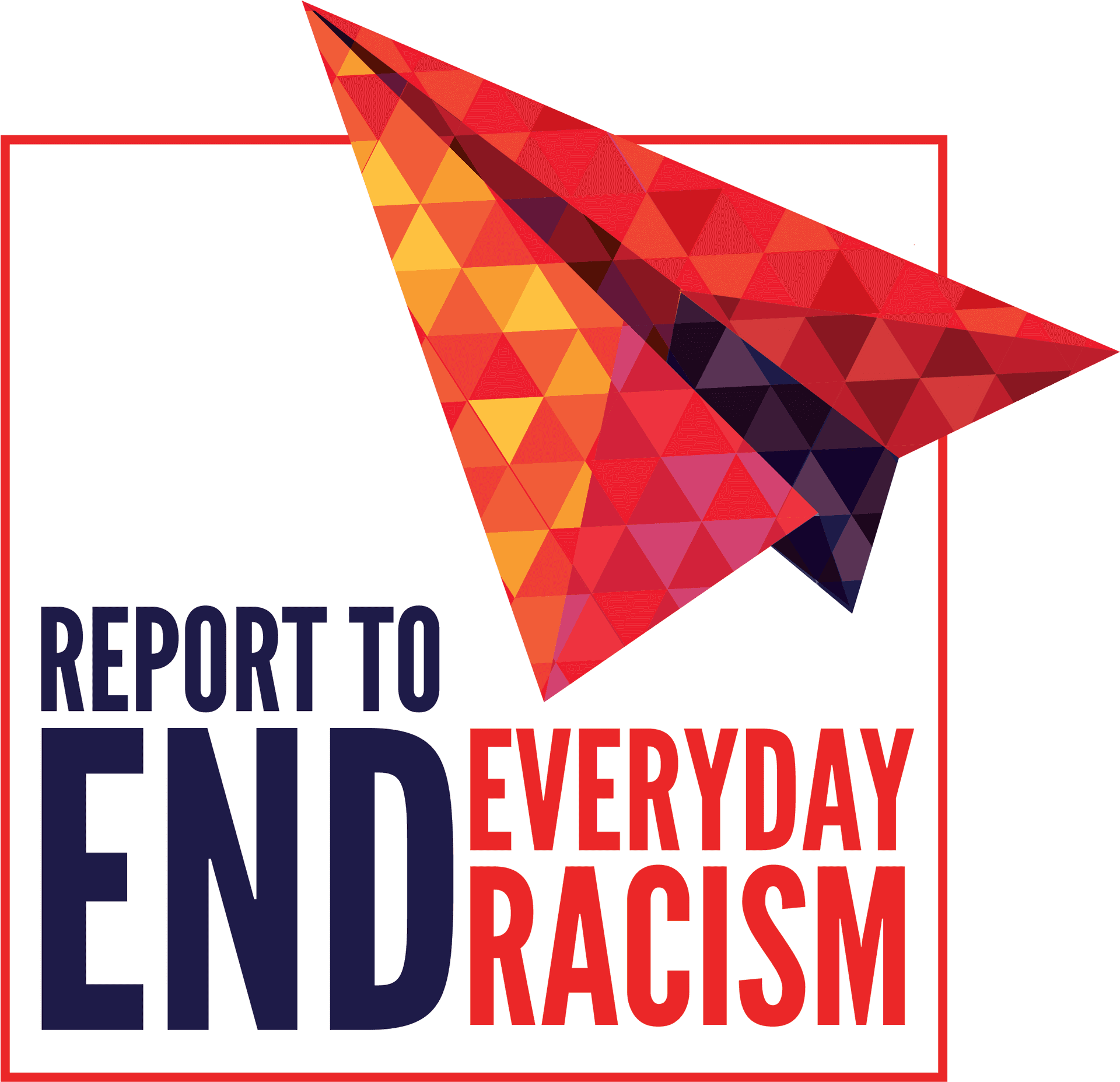 End Everyday Racism Campaign Poster PNG Image