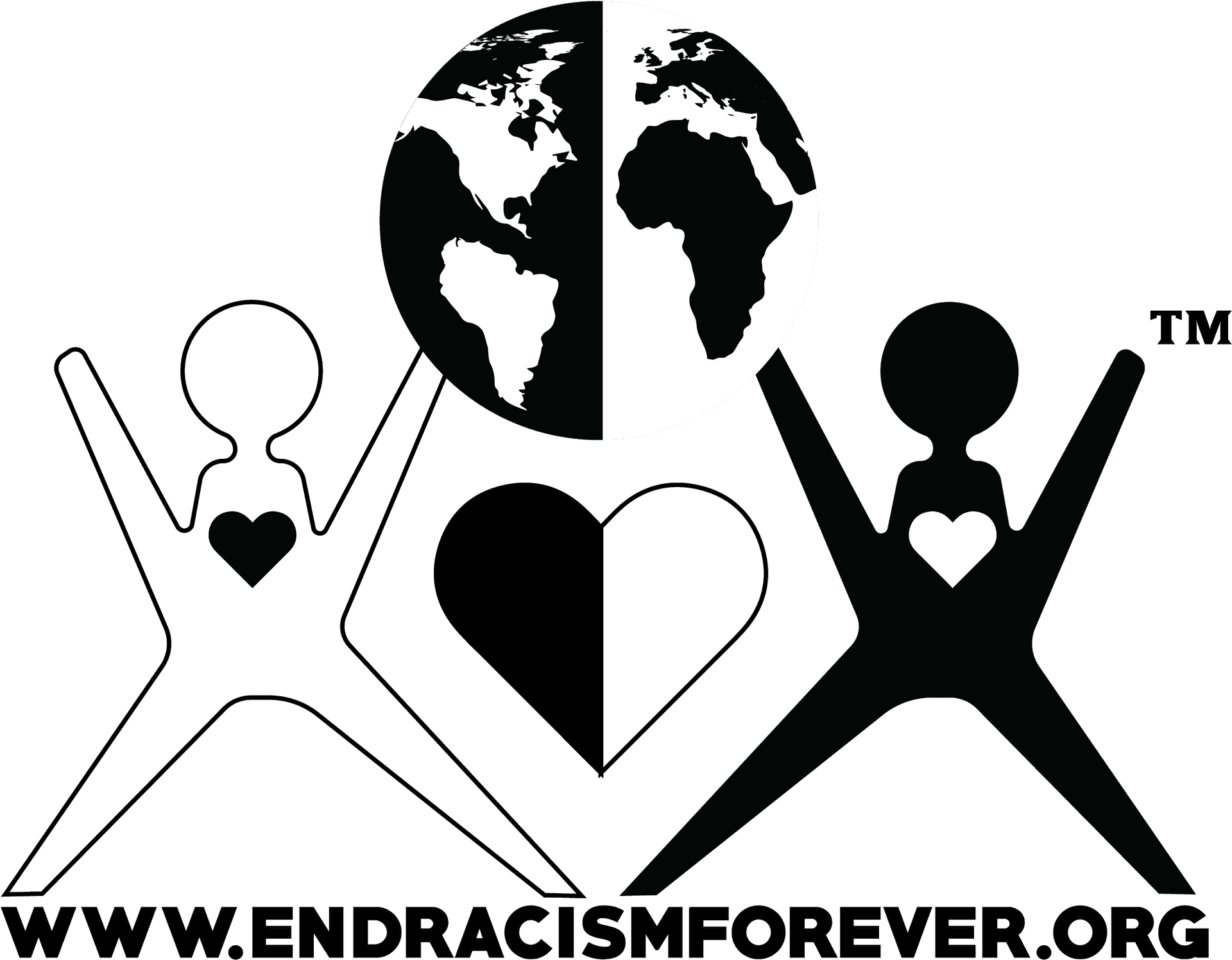 End Racism Forever Logo PNG Image