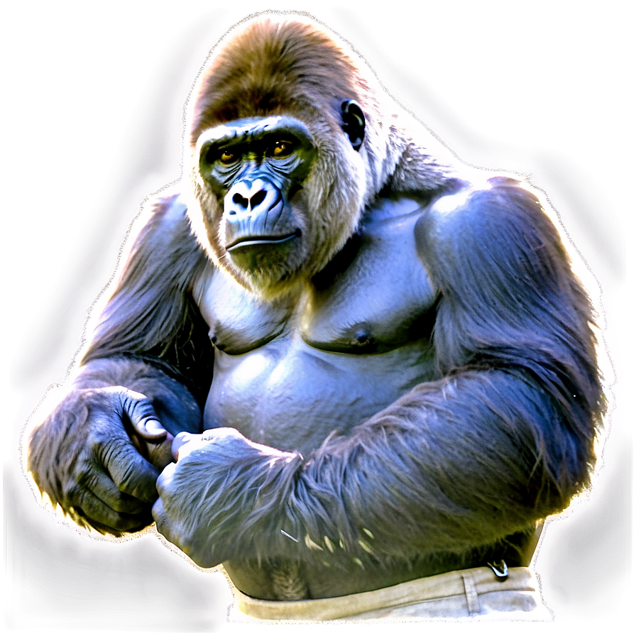 Endangered Gorilla Harambe Png Dkq PNG Image