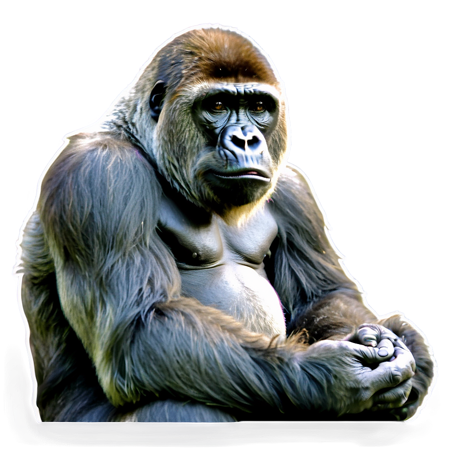 Endangered Gorilla Harambe Png Ybw PNG Image