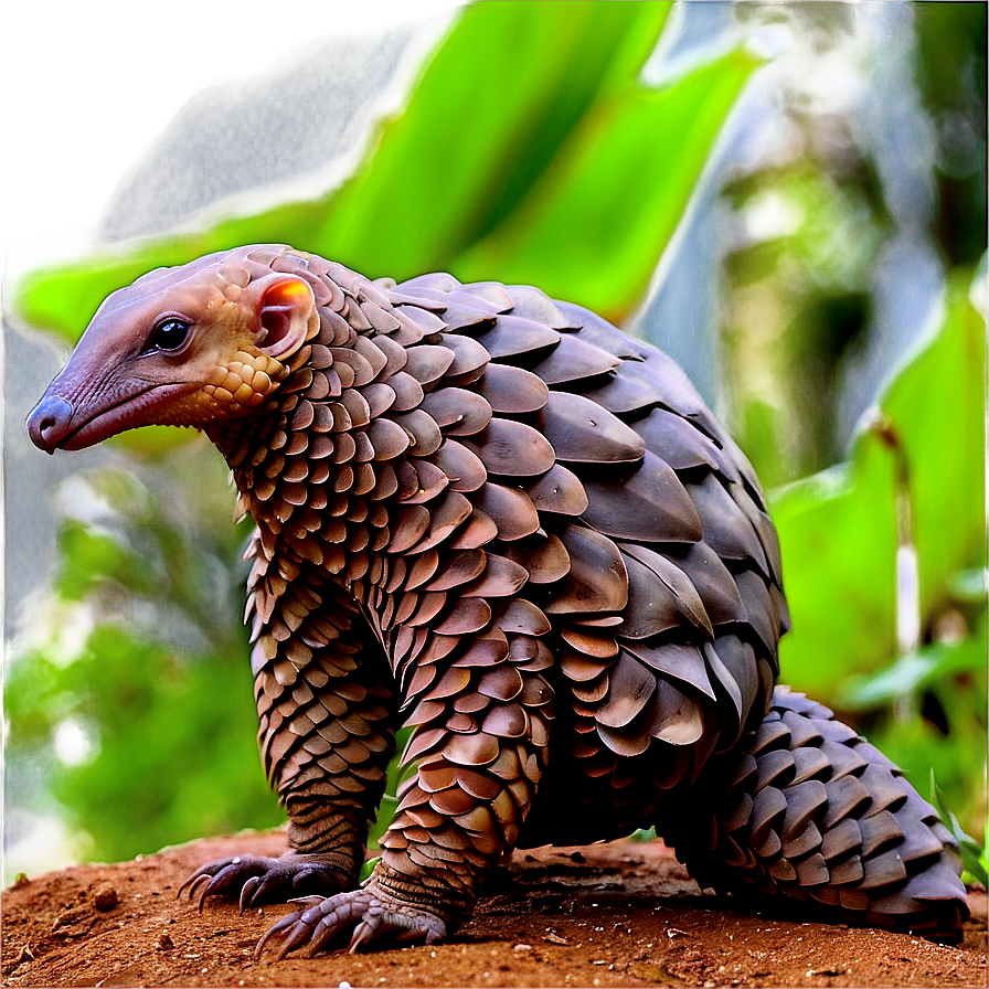 Endangered Pangolin Alert Png Yow36 PNG Image