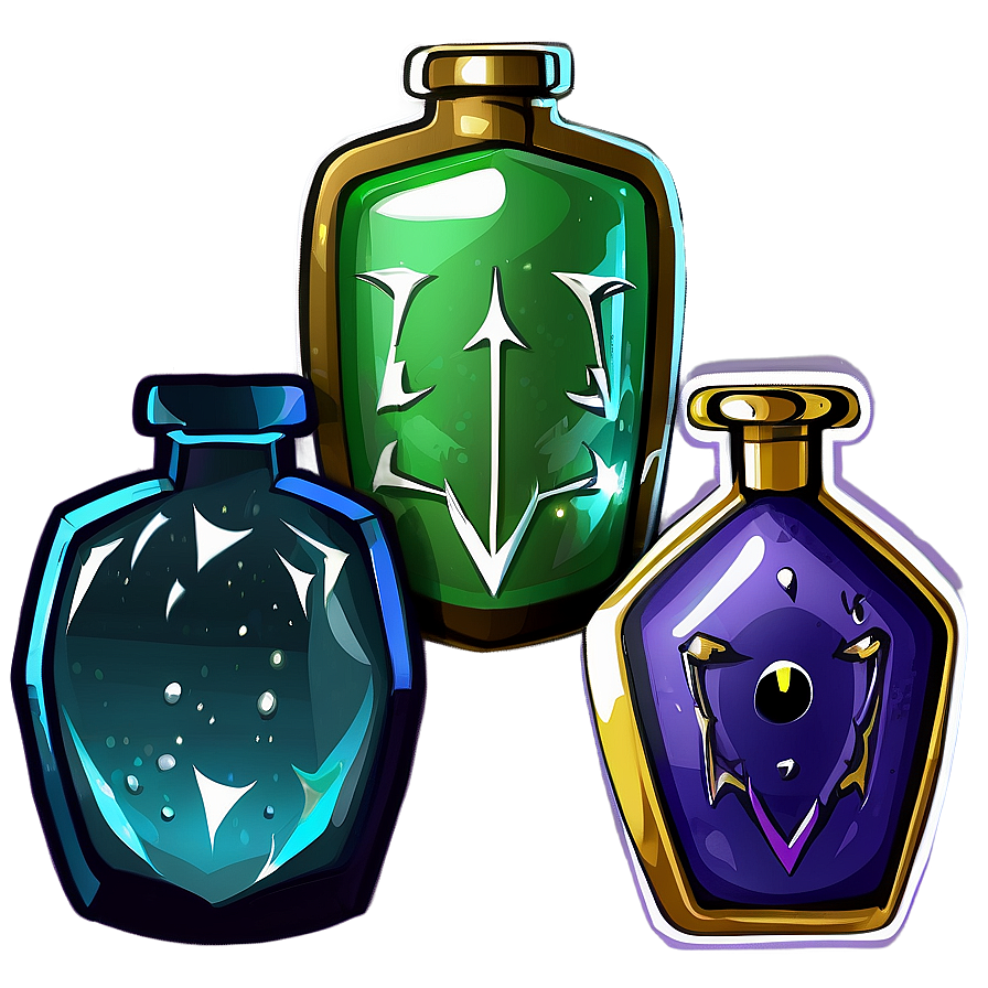 Endurance Potion Badge Png Owe23 PNG Image