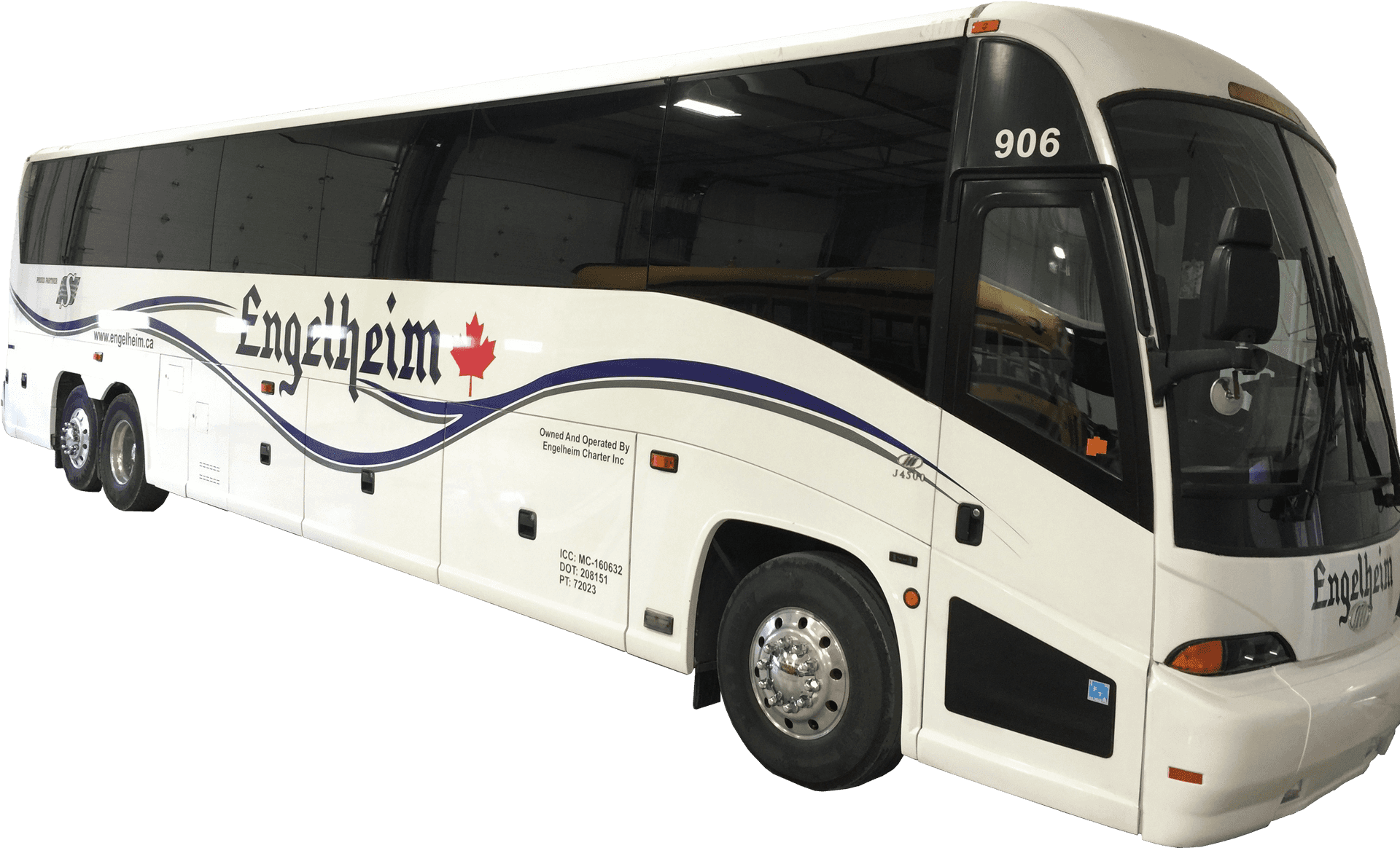 Engelheim Charter Bus Tour Vehicle PNG Image