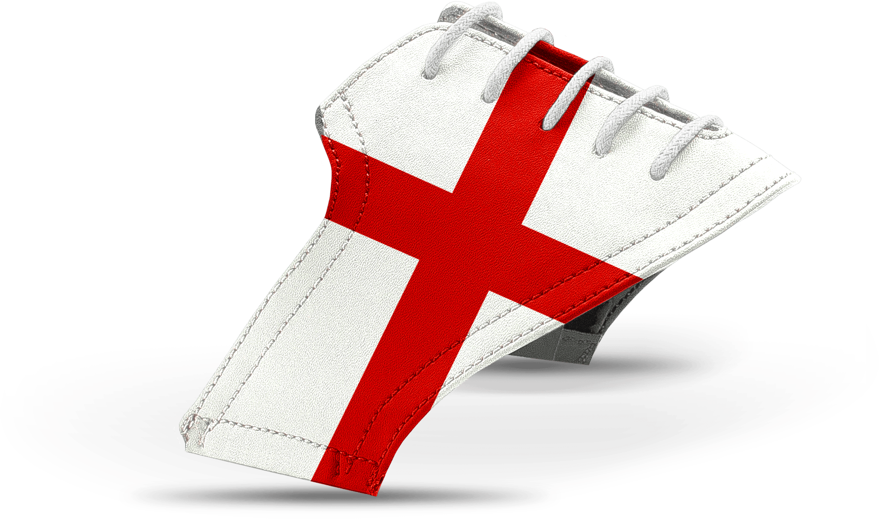 England Flag Sneaker Design PNG Image