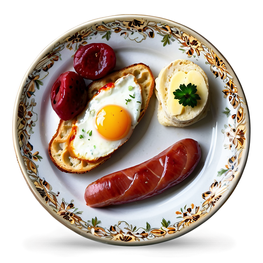 English Breakfast Plate Png 89 PNG Image