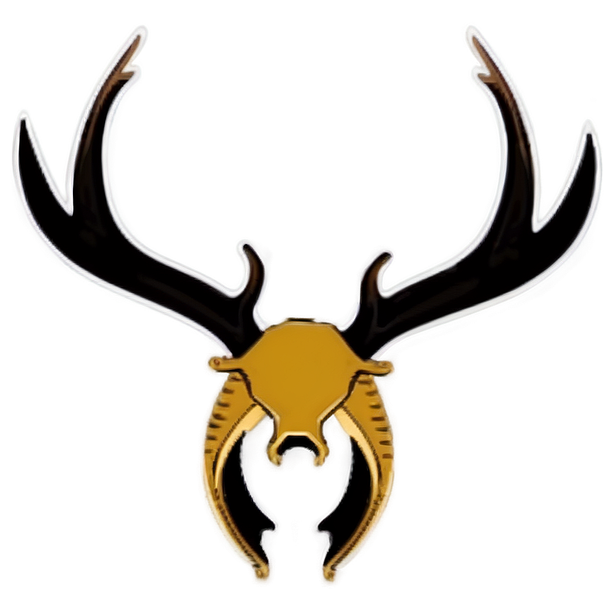 Engraved Antler Style Png Hwx99 PNG Image