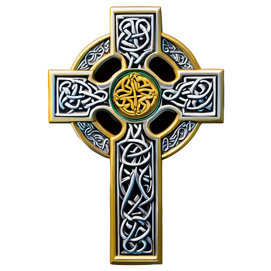 Engraved Celtic Cross Png 28 PNG Image