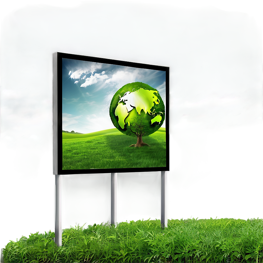 Environmental Awareness Billboard Png Peb94 PNG Image