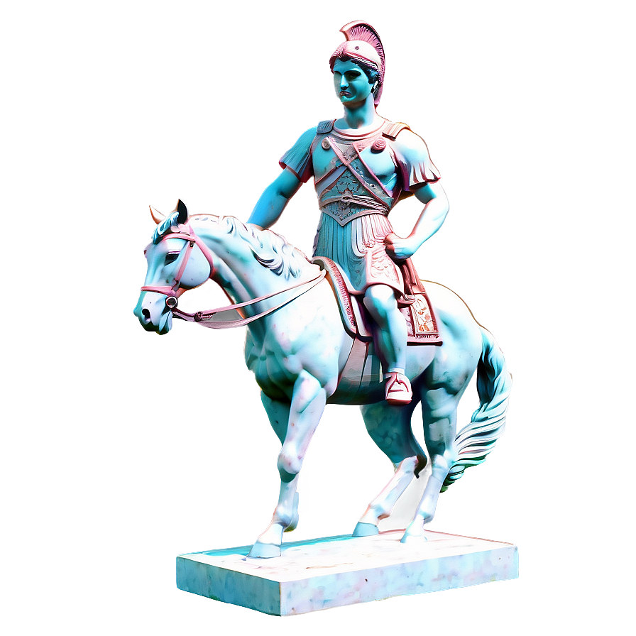 Equestrian Roman Statue Png 06272024 PNG Image