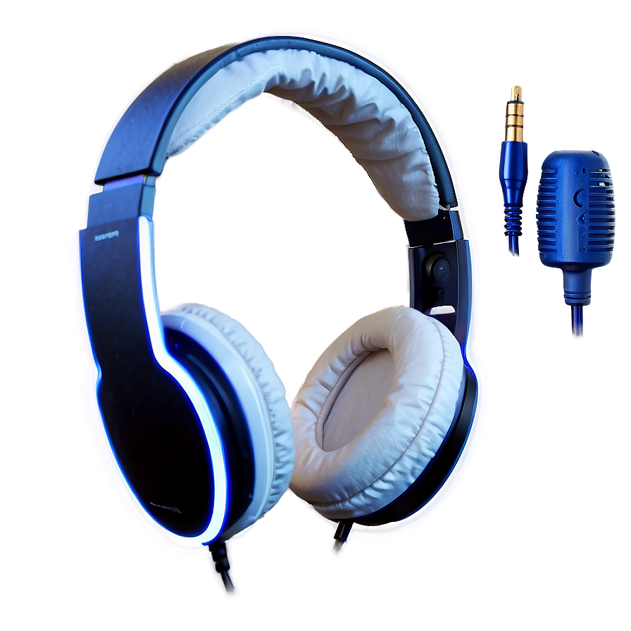 Ergonomic Headset With Adjustable Mic Png 06292024 PNG Image