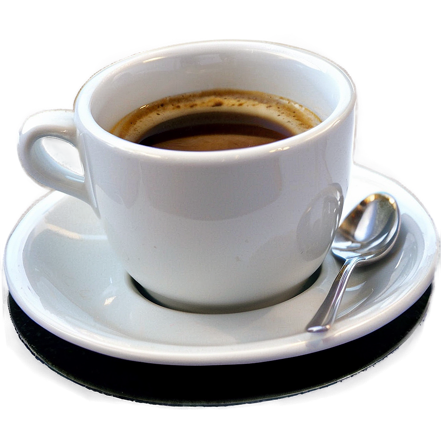 Espresso In Cafe Setting Png Ddy PNG Image