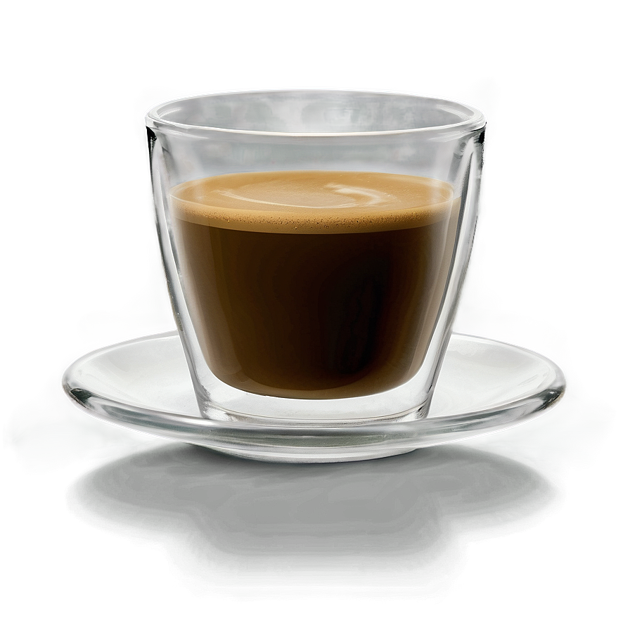 Espresso In Glass Cup Png Wef PNG Image