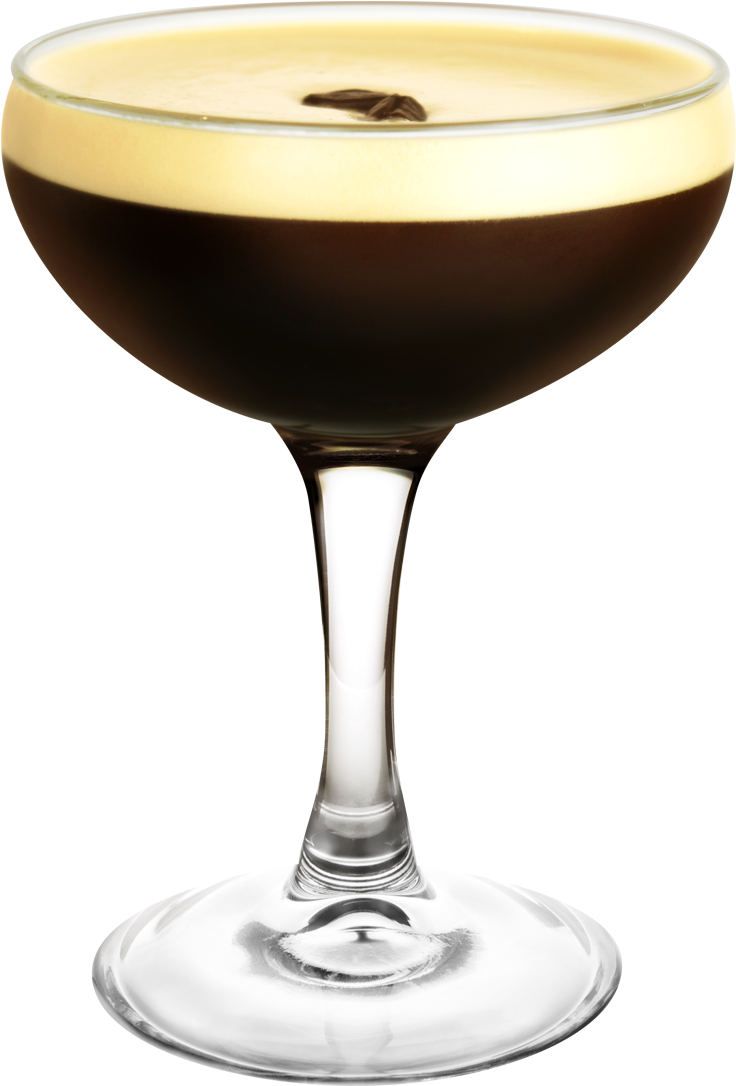 Espresso Martini Cocktail PNG Image