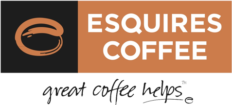 Esquires Coffee Logowith Tagline PNG Image