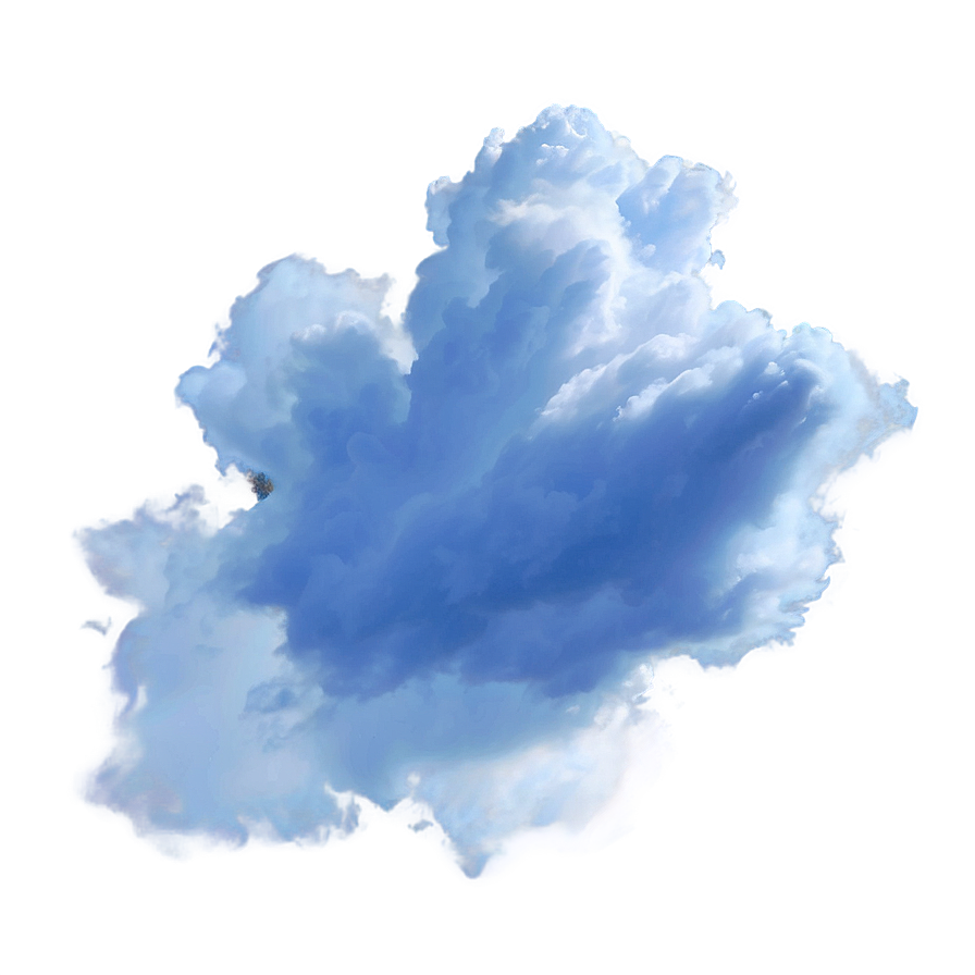 Ethereal Blue Clouds Png 06202024 PNG Image