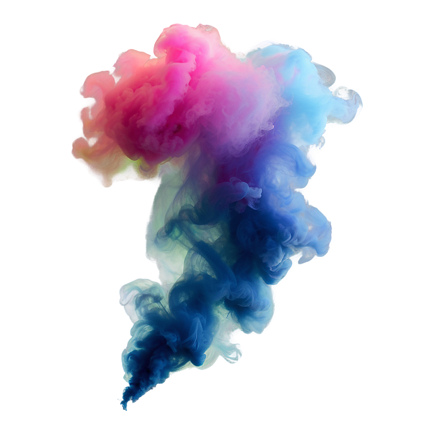 Ethereal Colorful Smoke Png 06252024 PNG Image