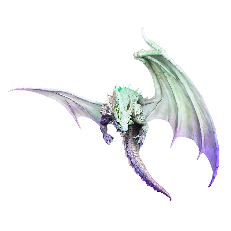 Ethereal Dragon Wings Artwork Png 06122024 PNG Image