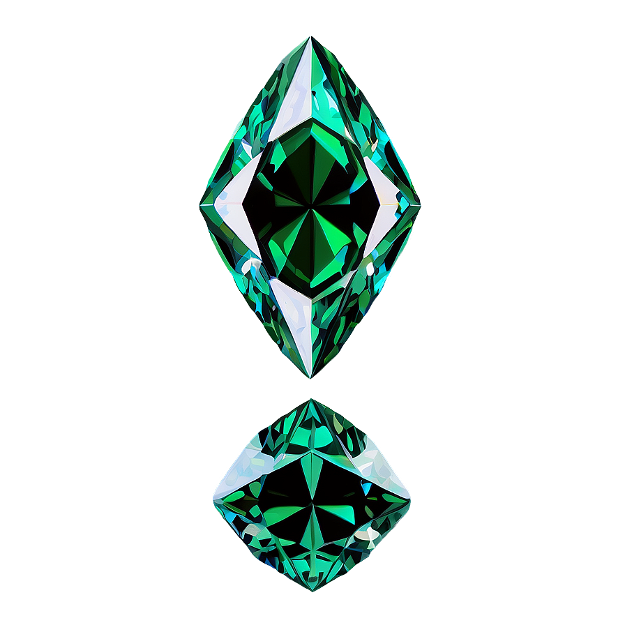 Ethereal Green Diamond Png 85 PNG Image