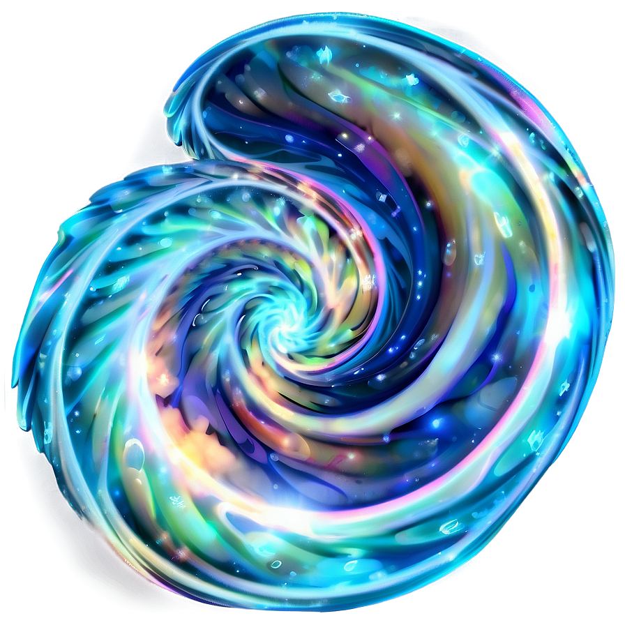 Ethereal Magic Swirl Png Owp35 PNG Image