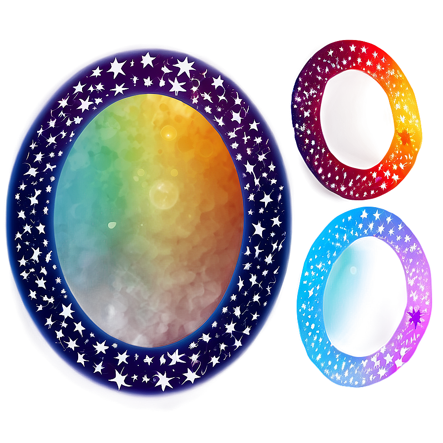 Ethereal Star Circle Png 64 PNG Image