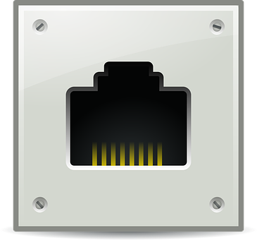 Ethernet Port Icon PNG Image