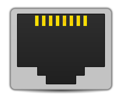 Ethernet Port Icon PNG Image