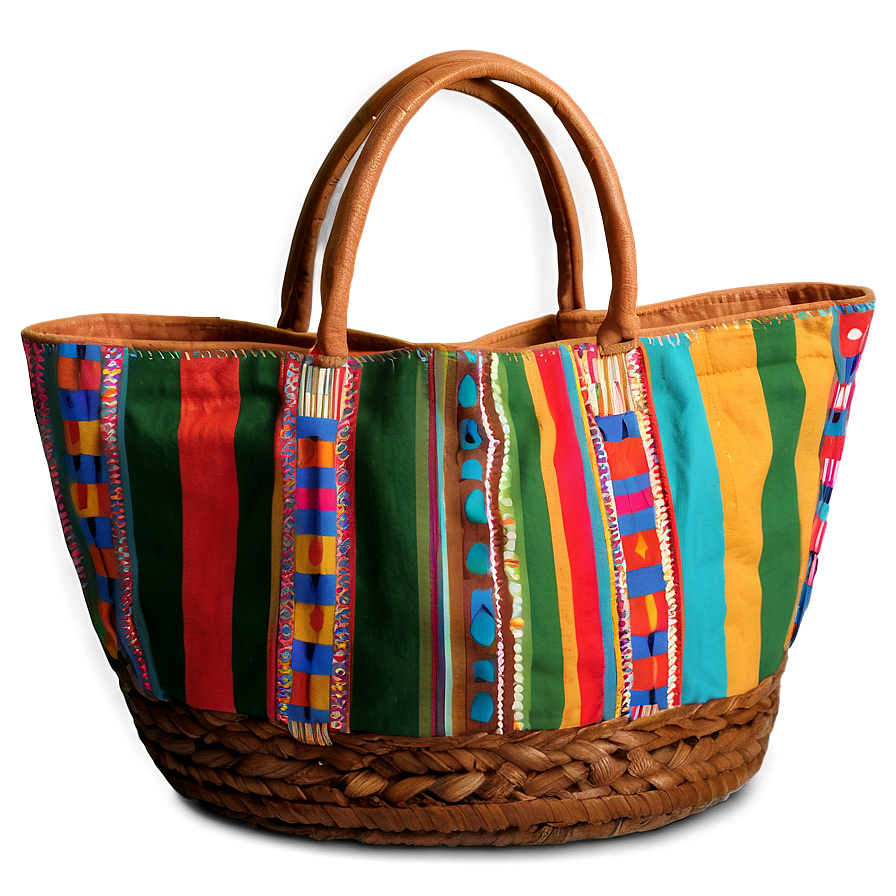 Ethnic Tote Bag Png 05252024 PNG Image