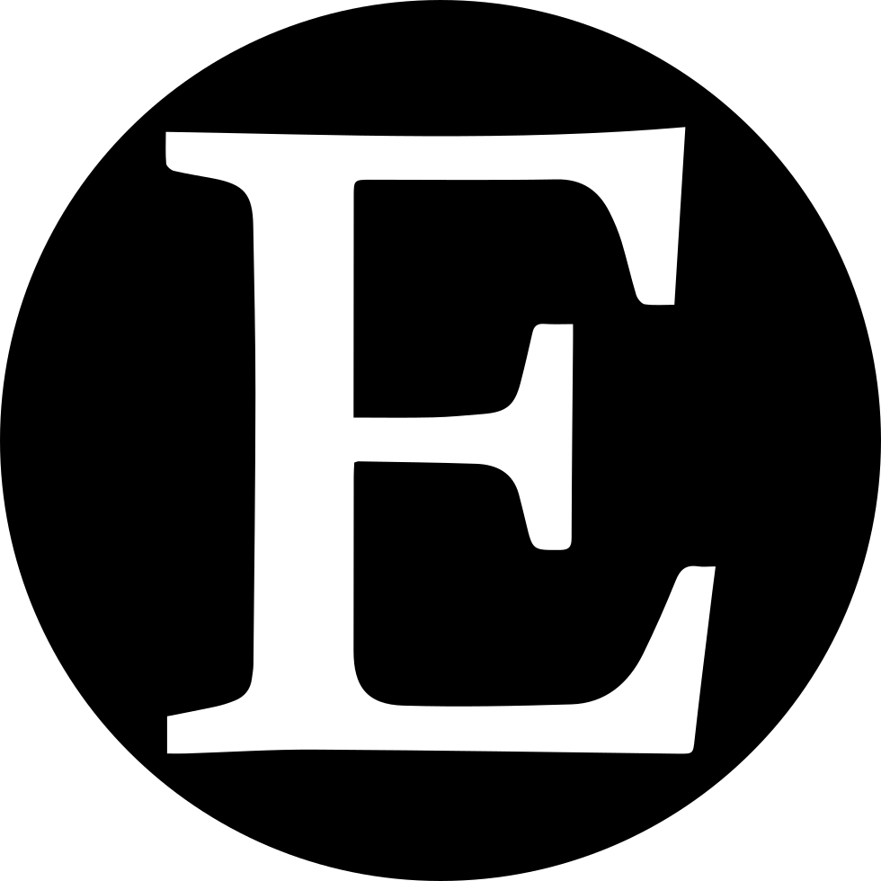 Etsy Logo Blackand White PNG Image