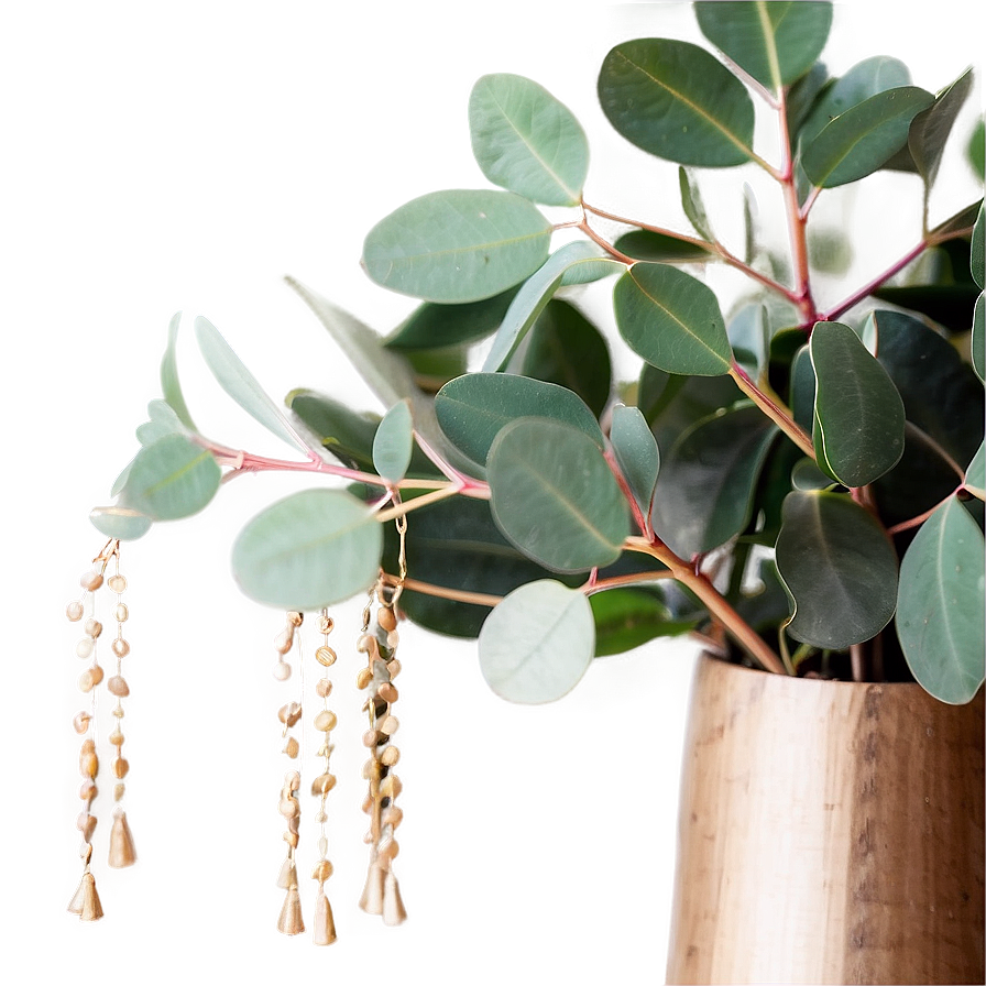 Eucalyptus Table Centerpiece Png Oos PNG Image