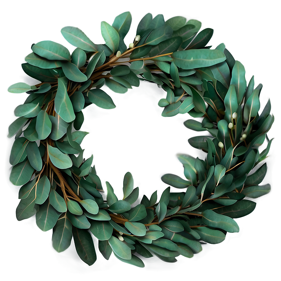 Eucalyptus Wreath Png 72 PNG Image