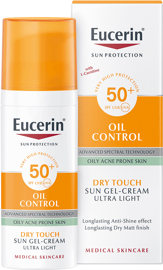 Eucerin Sun Protection Oil Control S P F50 PNG Image