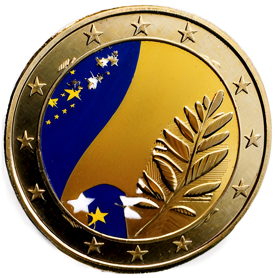 Euro Coin Png Ebj PNG Image