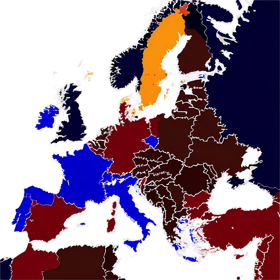 Europe Population Density Map Png Yql PNG Image