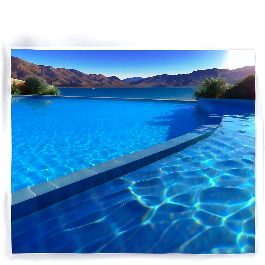 Evening Pool Water Glow Png 94 PNG Image