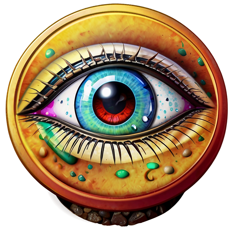 Evil Eye Illustration Png 05232024 PNG Image