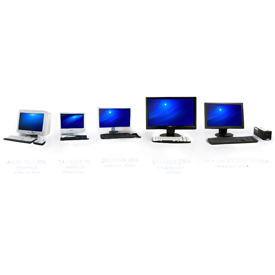 Evolution Of Computers Png Qtb PNG Image