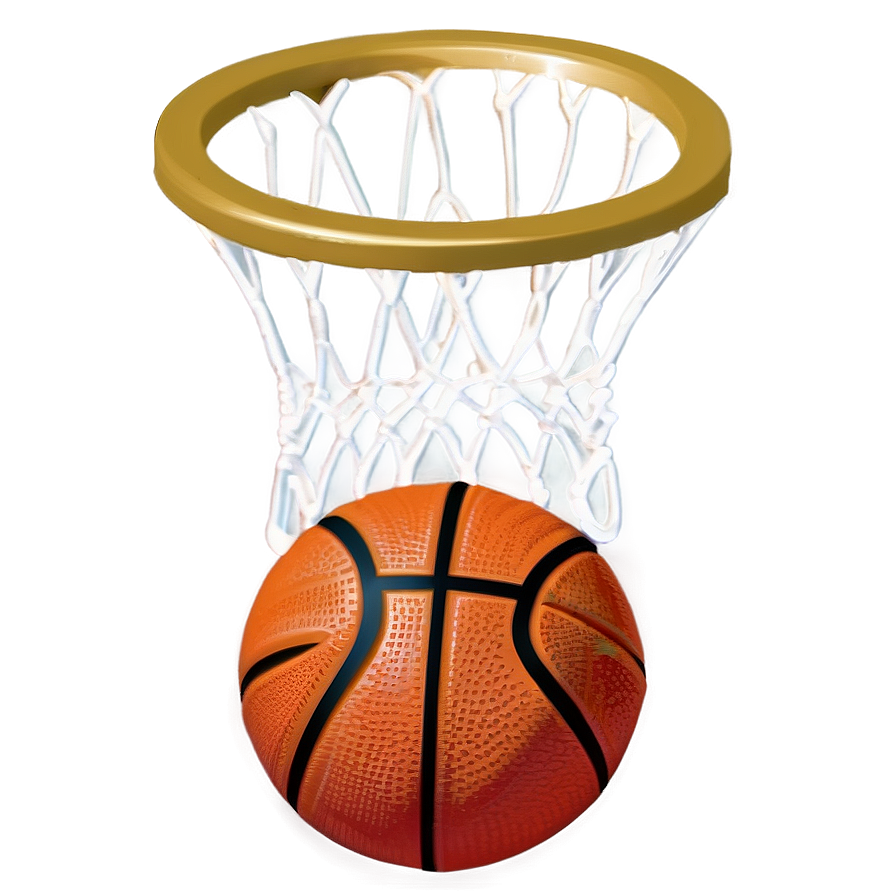 Exciting Basketball Cartoon Png Gbn38 PNG Image