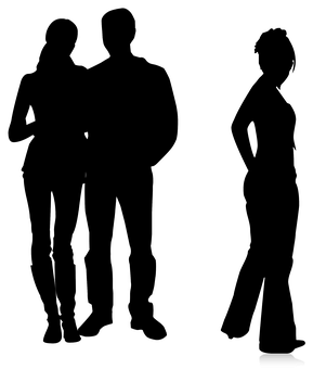 Excluded Person Anger Silhouette.jpg PNG Image