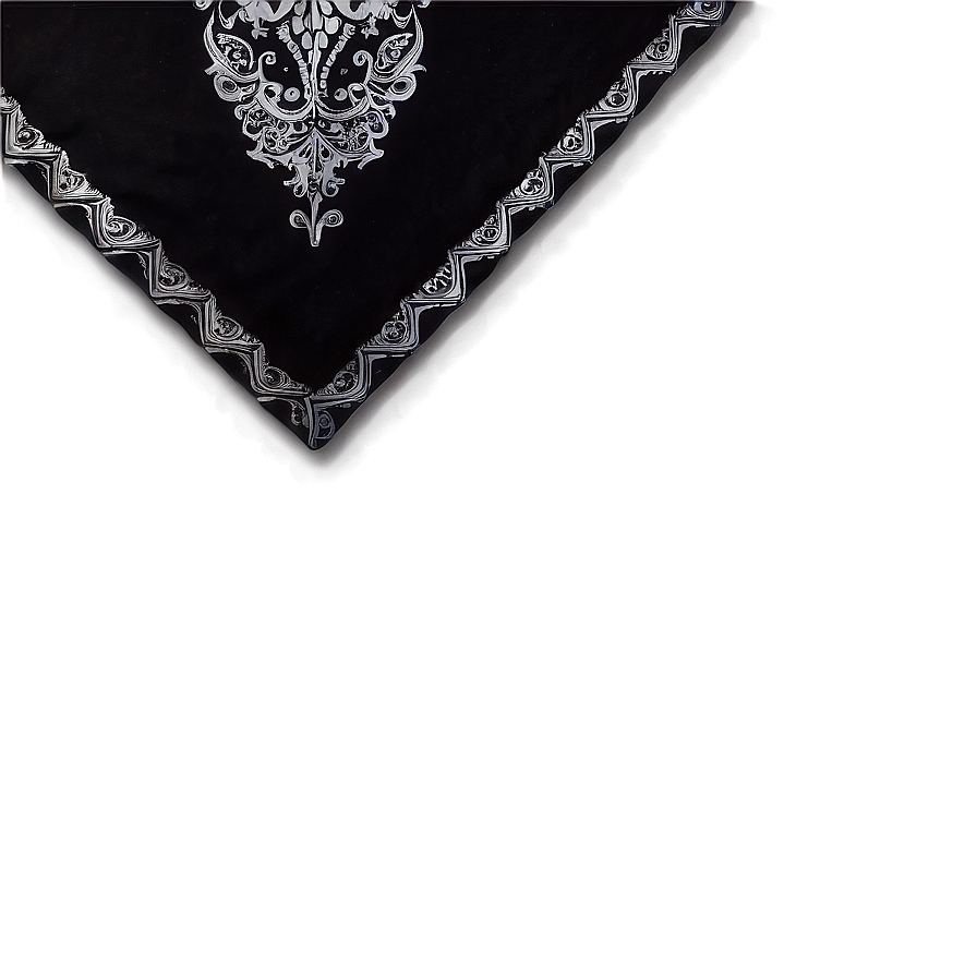 Exclusive Black Bandana Png Wps1 PNG Image