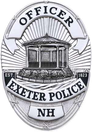 Exeter Police Officer Badge N H PNG Image