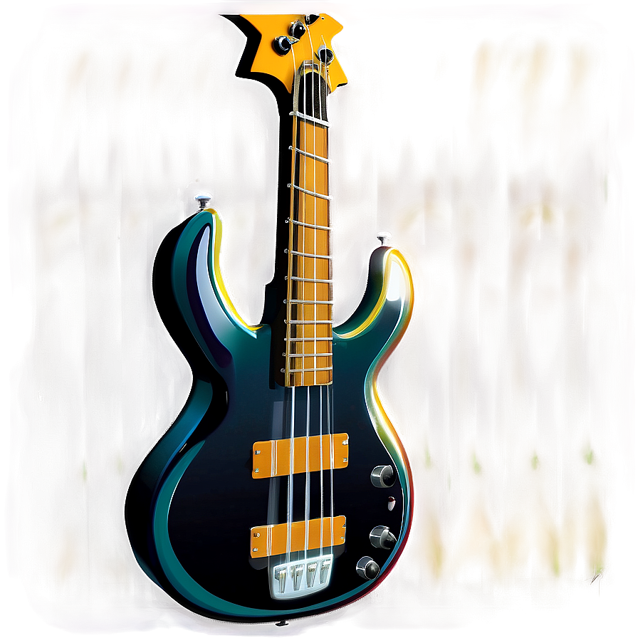 Exotic Bass Guitar Png Yyt63 PNG Image