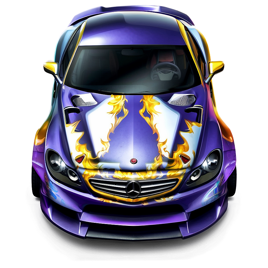 Exotic Car Illustration Png Mqb PNG Image