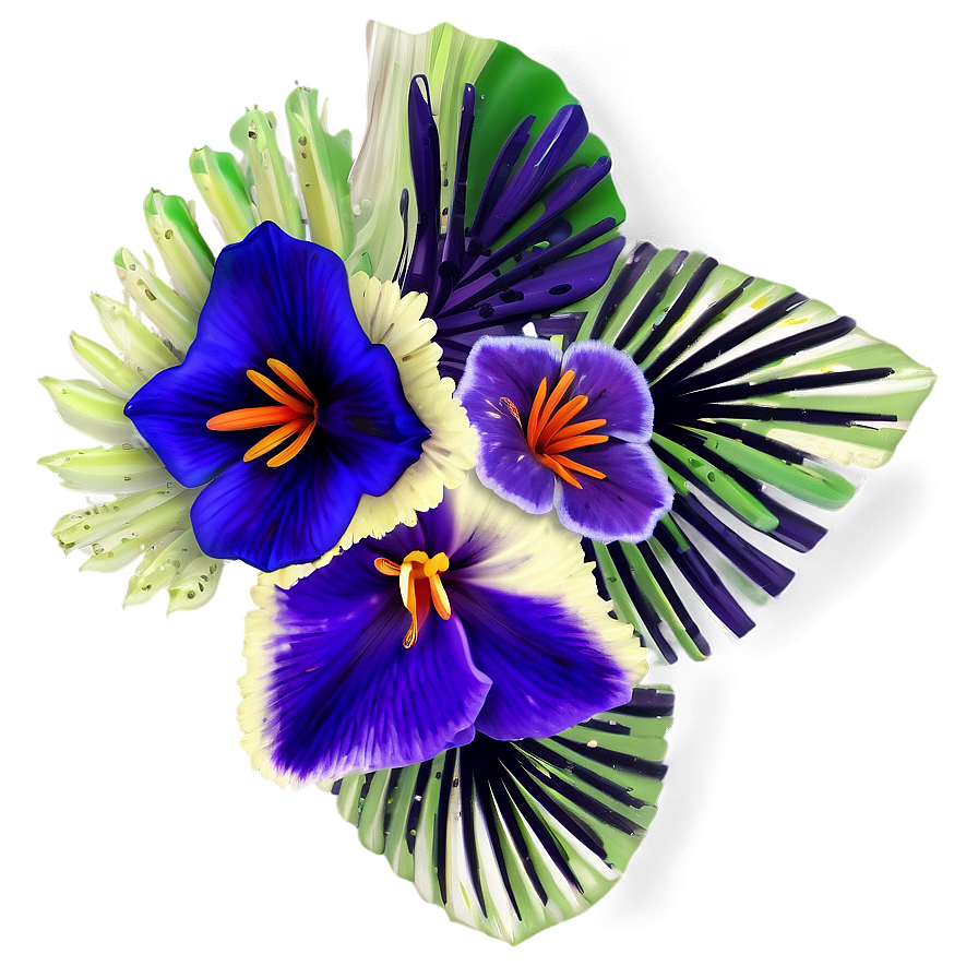 Exotic Flores Collection Png 30 PNG Image