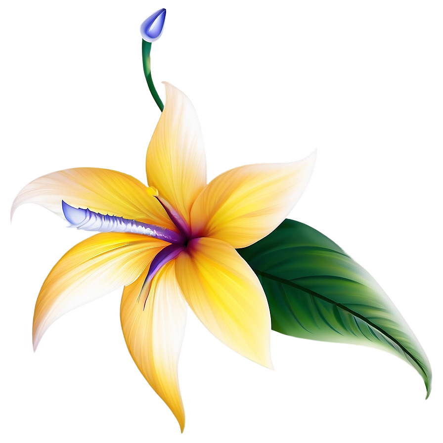 Exotic Flower Decal Png Mmp60 PNG Image